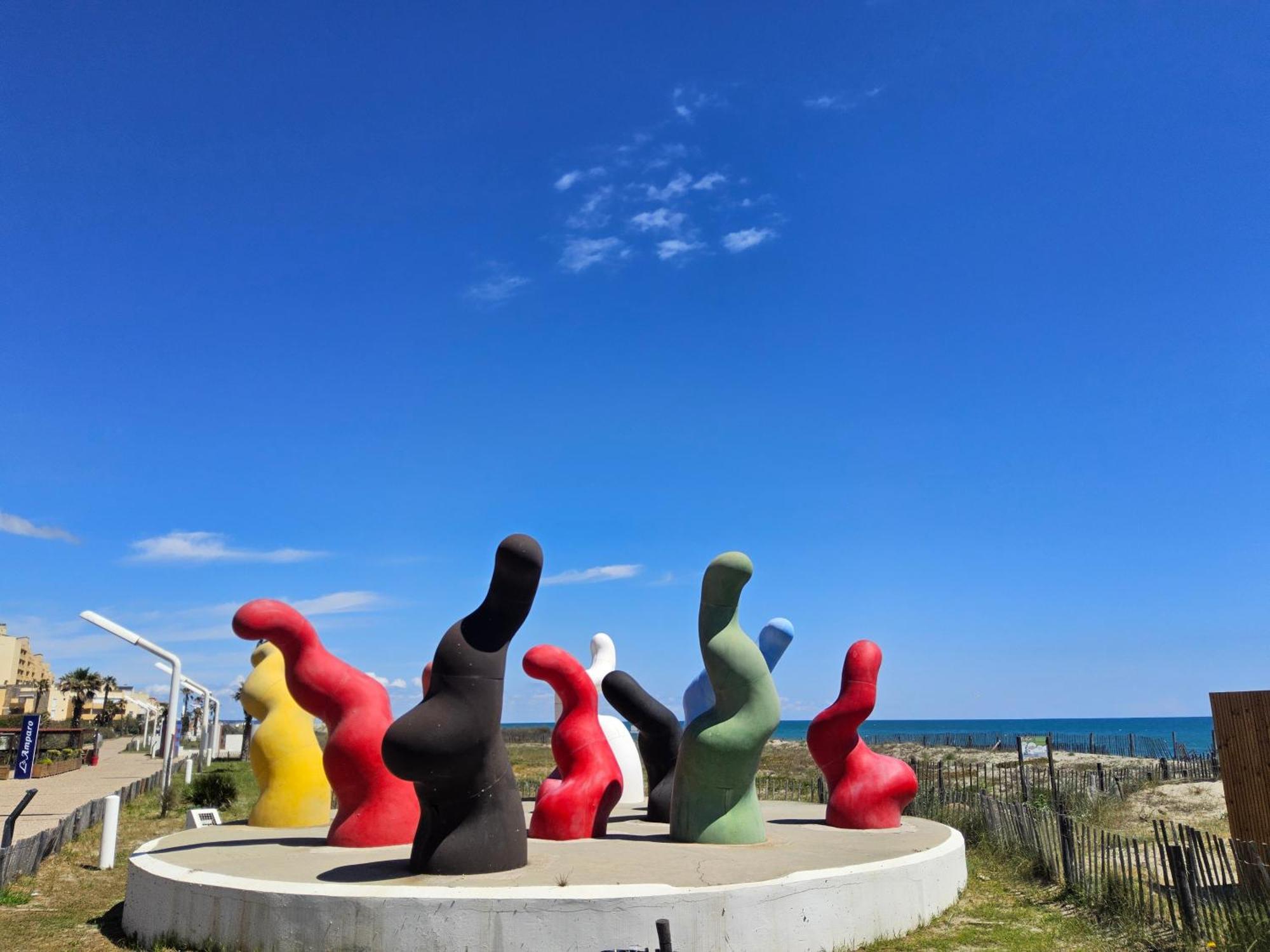 L'Azur 4 Pers Clim Parking Acces Plage Direct Le Barcarès Zewnętrze zdjęcie